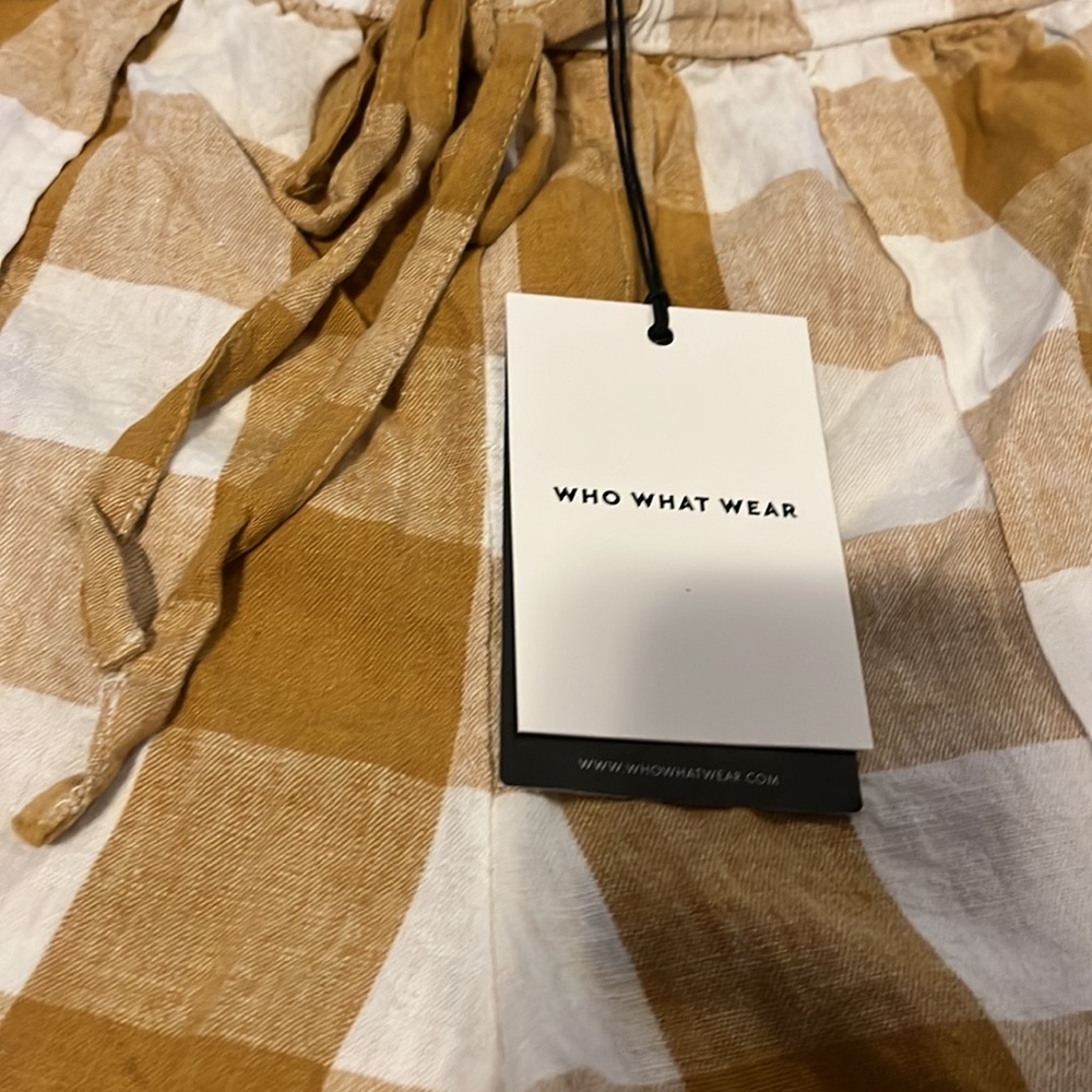 ☀️NWT Who What Wear High Waist Shorts Medium - Picture 3 of 6